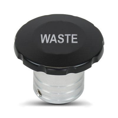 Billet Aluminum Flush Mount Waste Fill 2" Hose