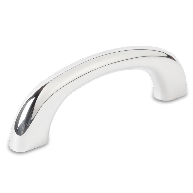 Grab Handles Smooth Billet Aluminum - 6"