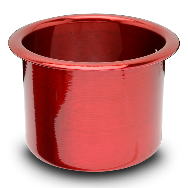 Cup Holder Spun Aluminum - Large (3 - 3 / 4")