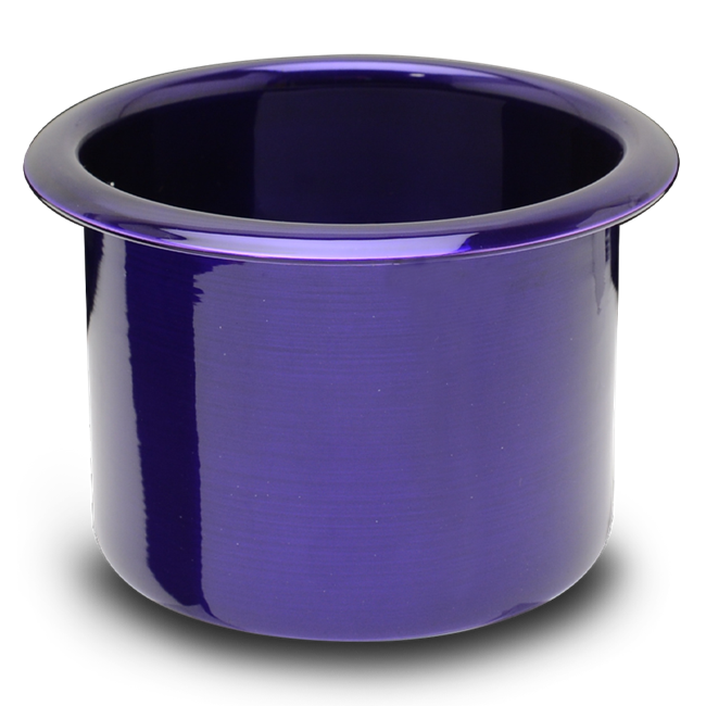 Cup Holder Spun Aluminum - Large (3 - 3 / 4")