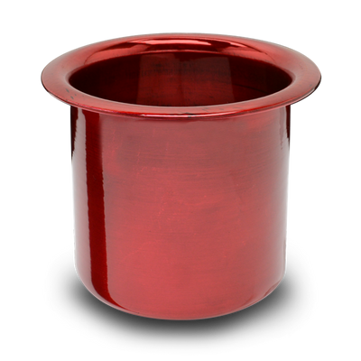 Cup Holders Spun Aluminum - Small (3")