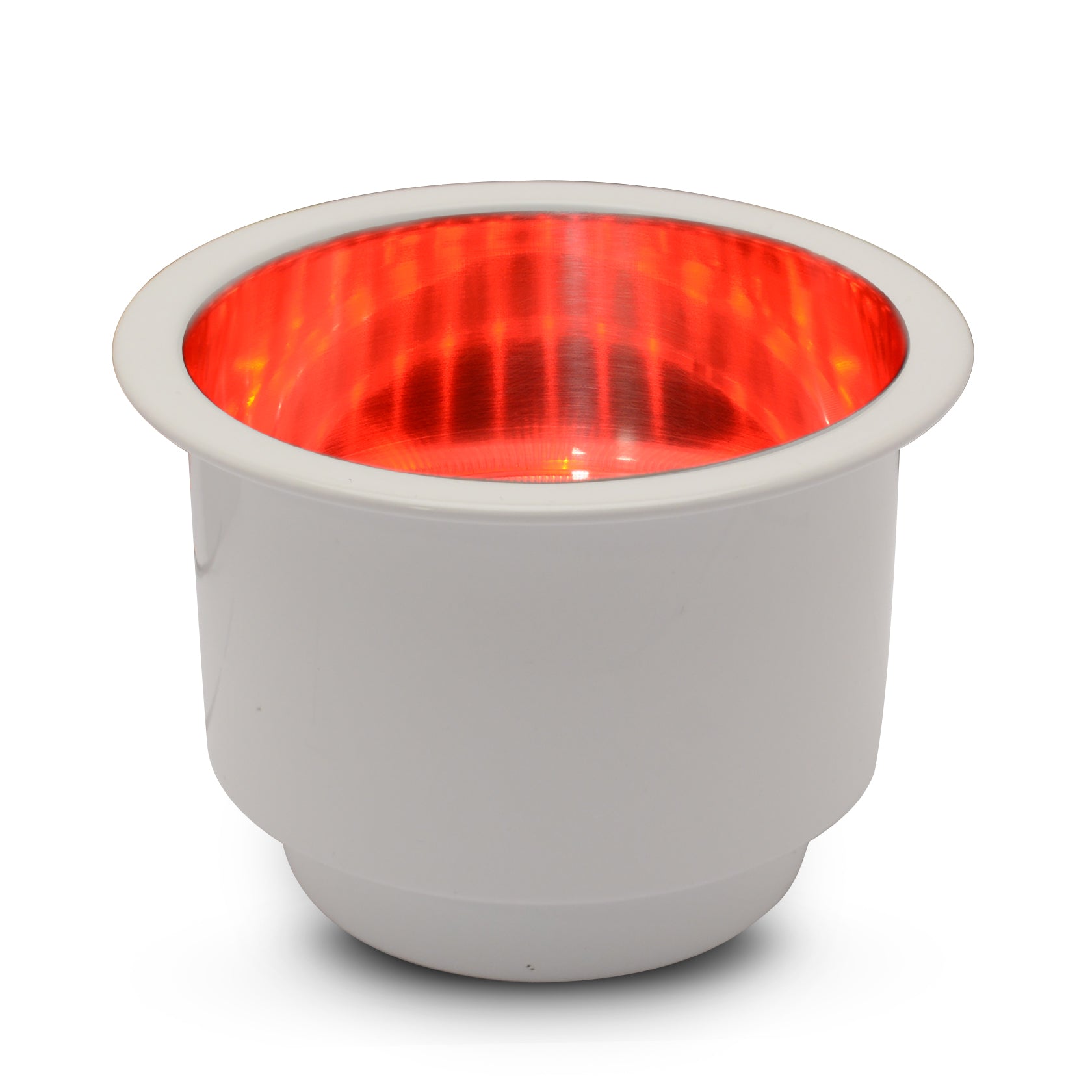 Cup Holders Stainless Steel Red LED Light