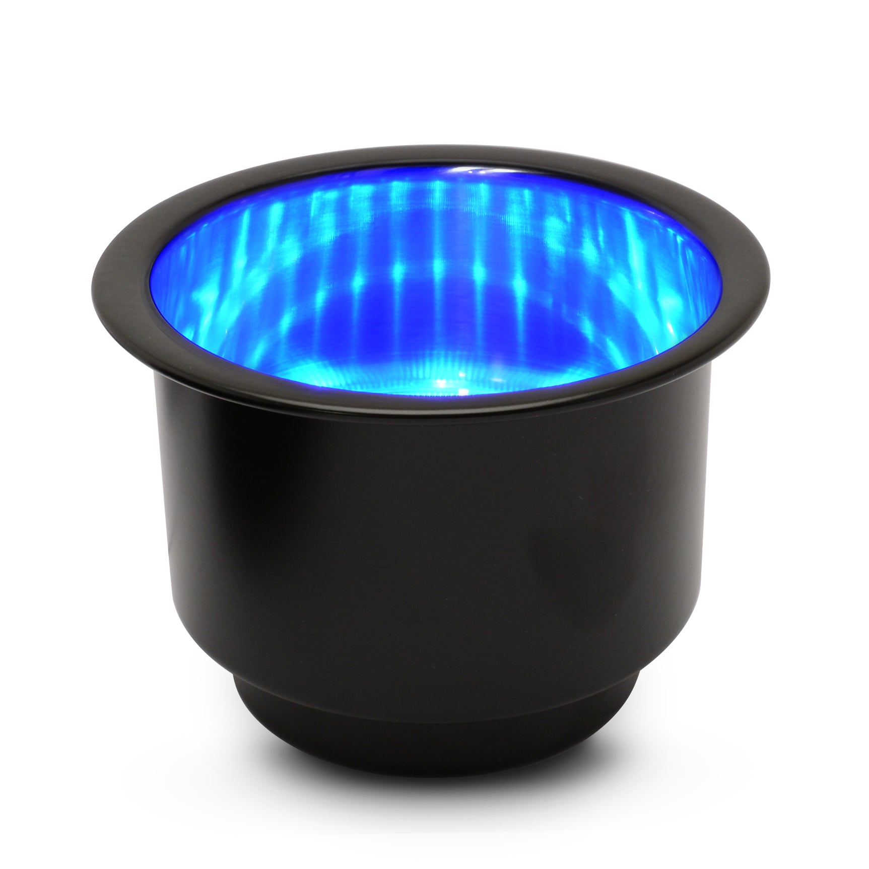 Cup Holders Stainless Steel Blue LED Light