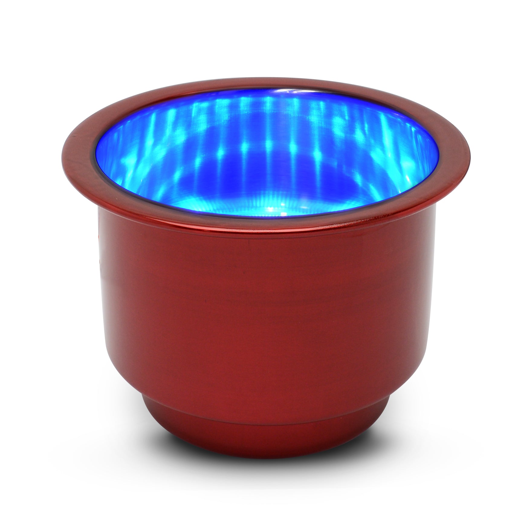 Cup Holders Stainless Steel Blue LED Light