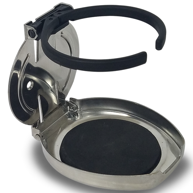 Folding Cup Holder Stainless Steel