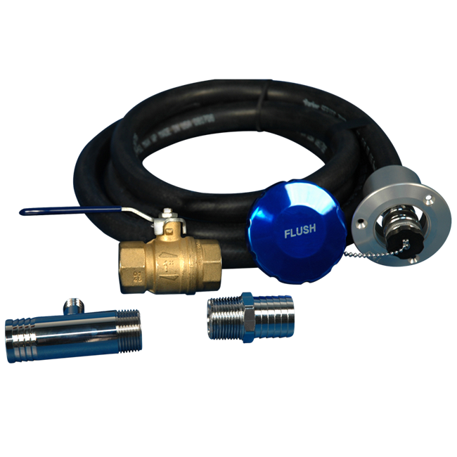 Deluxe Engine Flushing Kit with Brass Valve