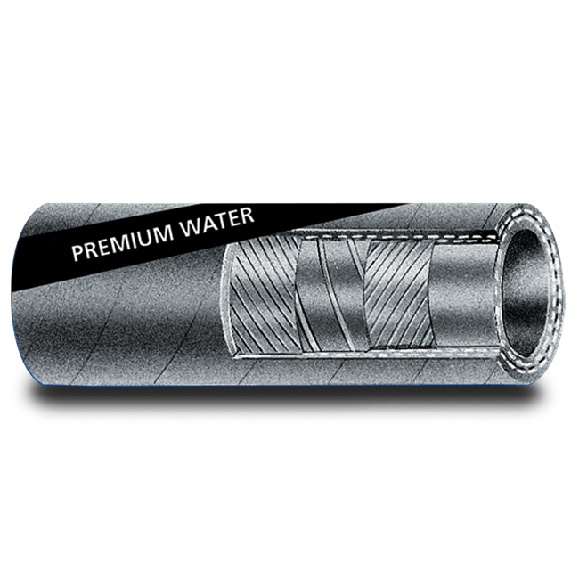 Wire Reinforced Water Hose - 1 1/4"