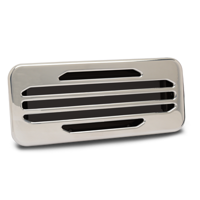 Billet Aluminum Stereo Cover Classic Style