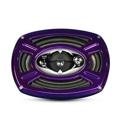 Billet Aluminum 6 X 9 Speaker Grill Wheel Style