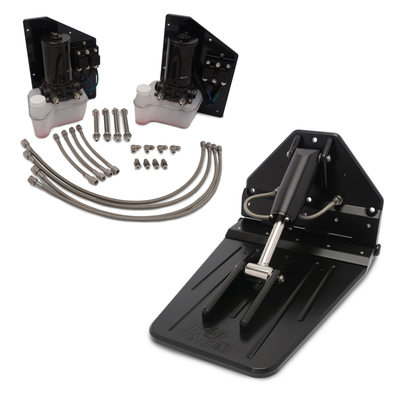 Trim Tabs - Billet K-Plane Style Small