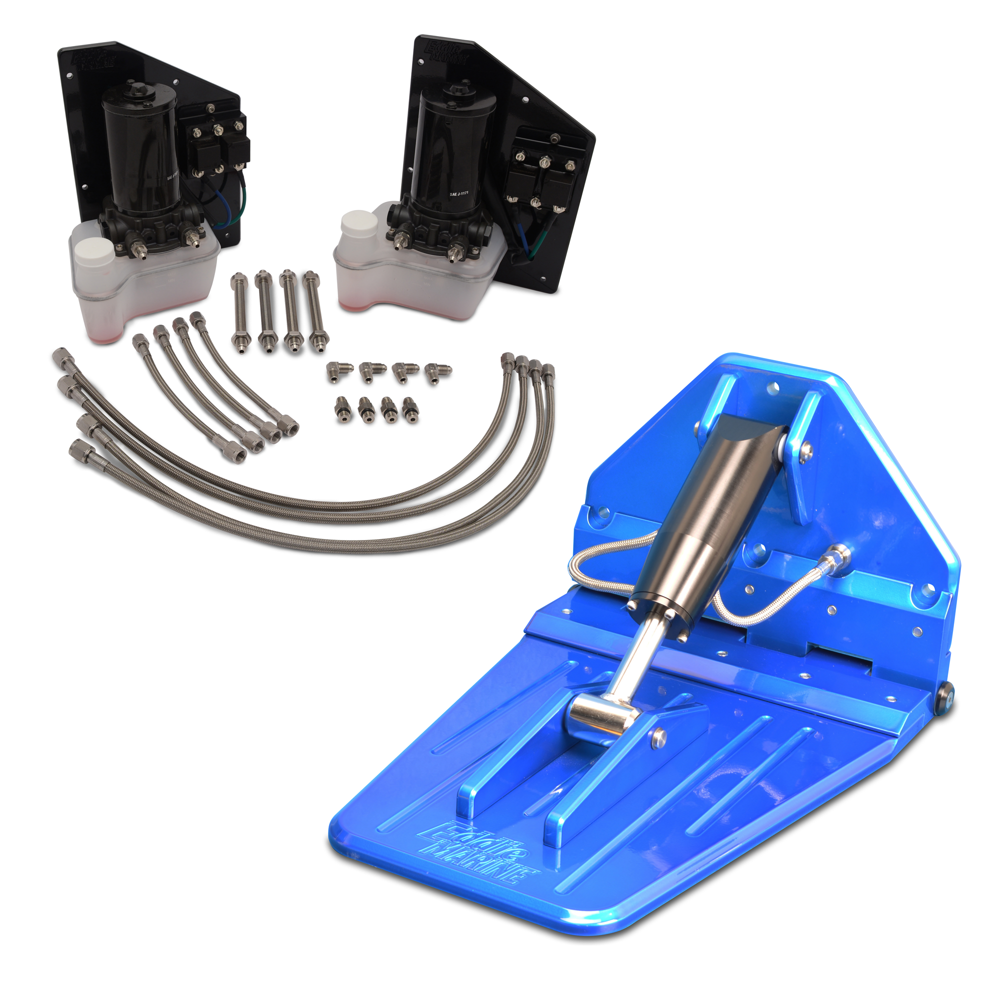 Trim Tabs - Billet K-Plane Style Small