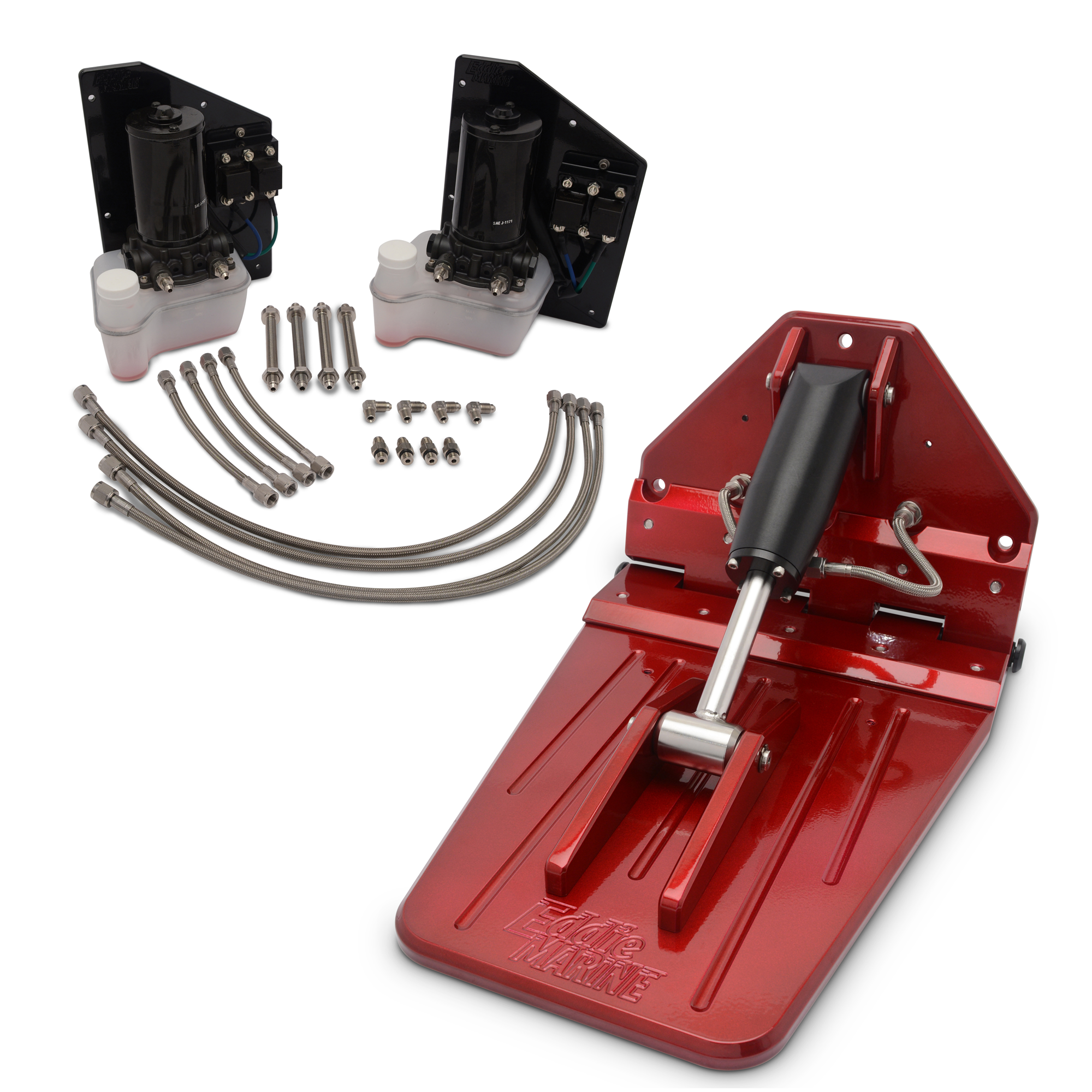 Trim Tabs - Billet K-Plane Style Small