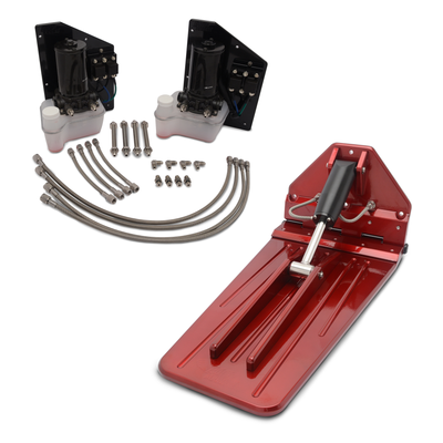 Trim Tabs - Billet K-Plane Style Large