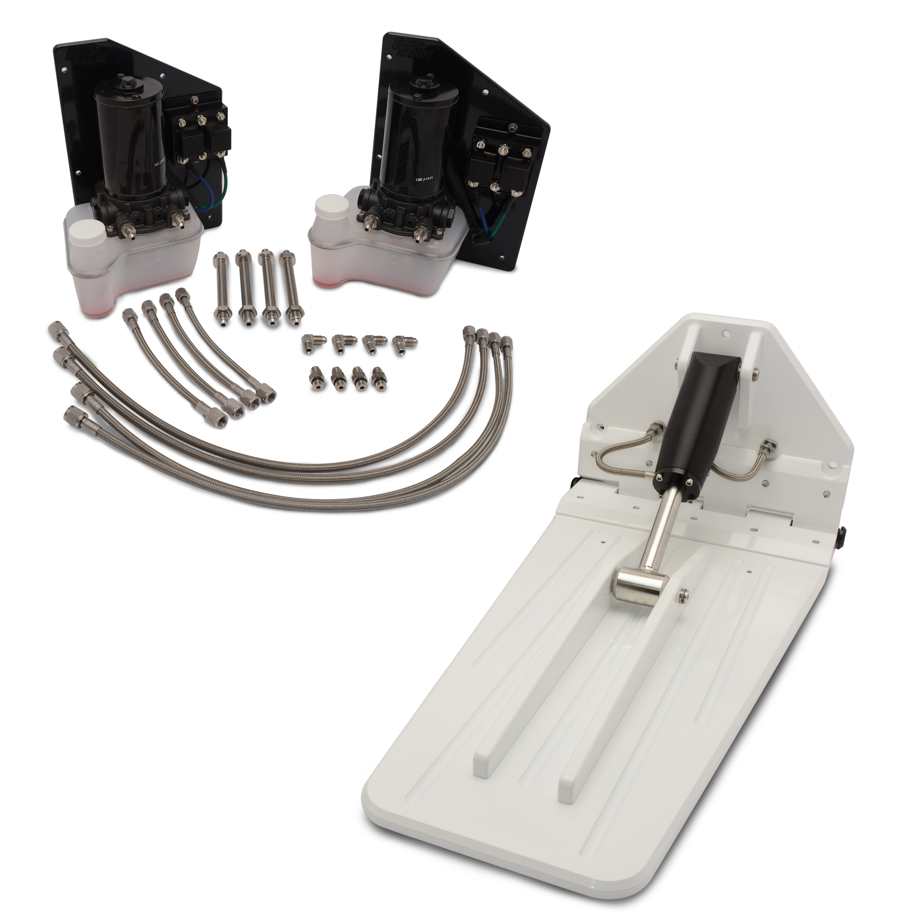 Trim Tabs - Billet K-Plane Style Large