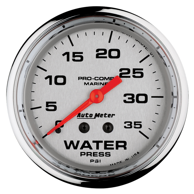 Water Pressure 2 - 5 / 8" Platinum