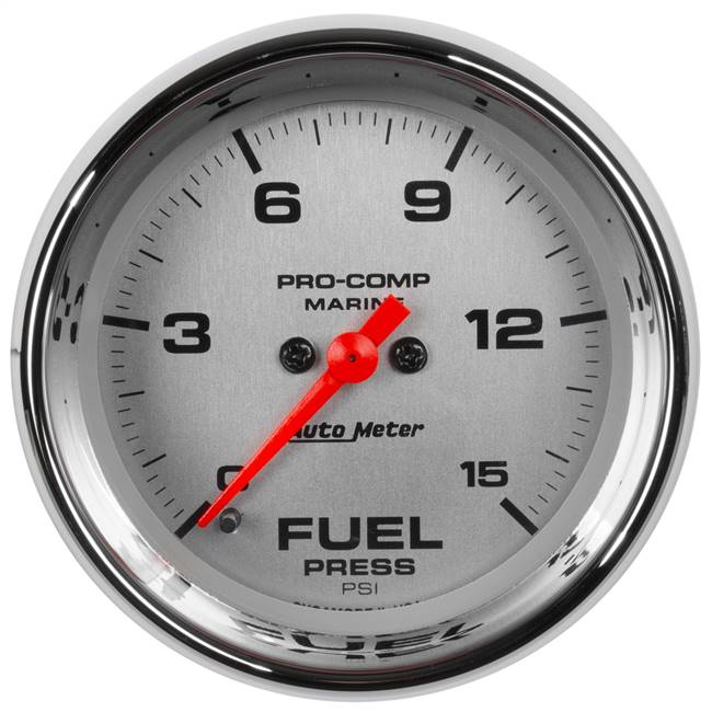 Fuel Pressure 15 PSI 2 - 1 / 16" Platinum
