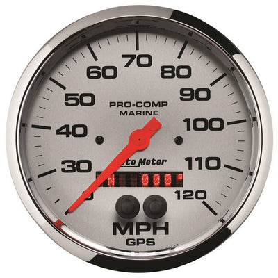 GPS HP Speedometer with Display 120 MPH 5" Platinum