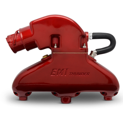EMI Thunder Exhaust System - SB Chevy with Standard Aluminum Risers
