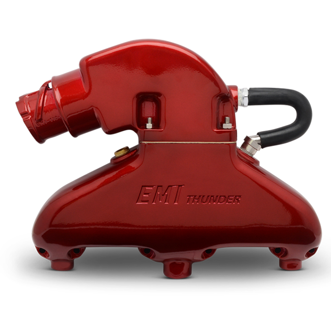 EMI Thunder Exhaust System - SB Chevy with Standard Aluminum Risers