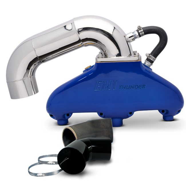 EMI Thunder Exhaust System - SB Chevy with Hi Perf S Pipe