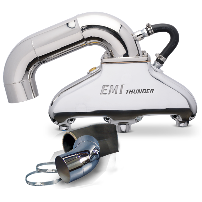 EMI Thunder Exhaust System - SB Chevy with Hi Perf S Pipe