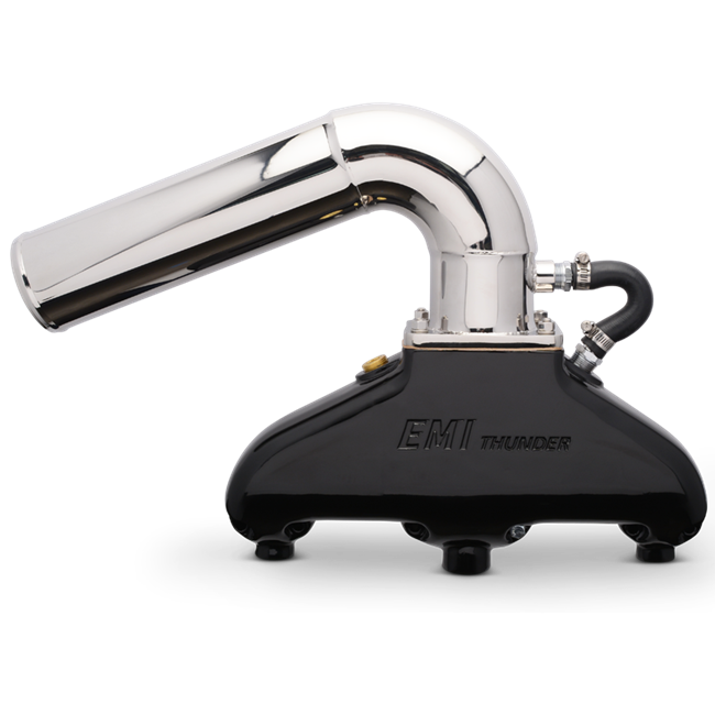 EMI Thunder Exhaust System - SB Chevy with SS Hi Perf+3" Tall Risers