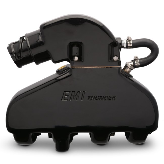 EMI Thunder Exhaust System - BB Chevy with Standard Aluminum Risers