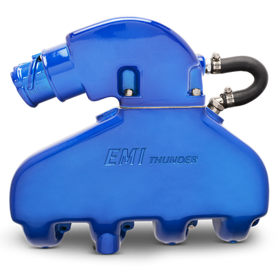 EMI Thunder Exhaust System - BB Chevy with Standard Aluminum Risers