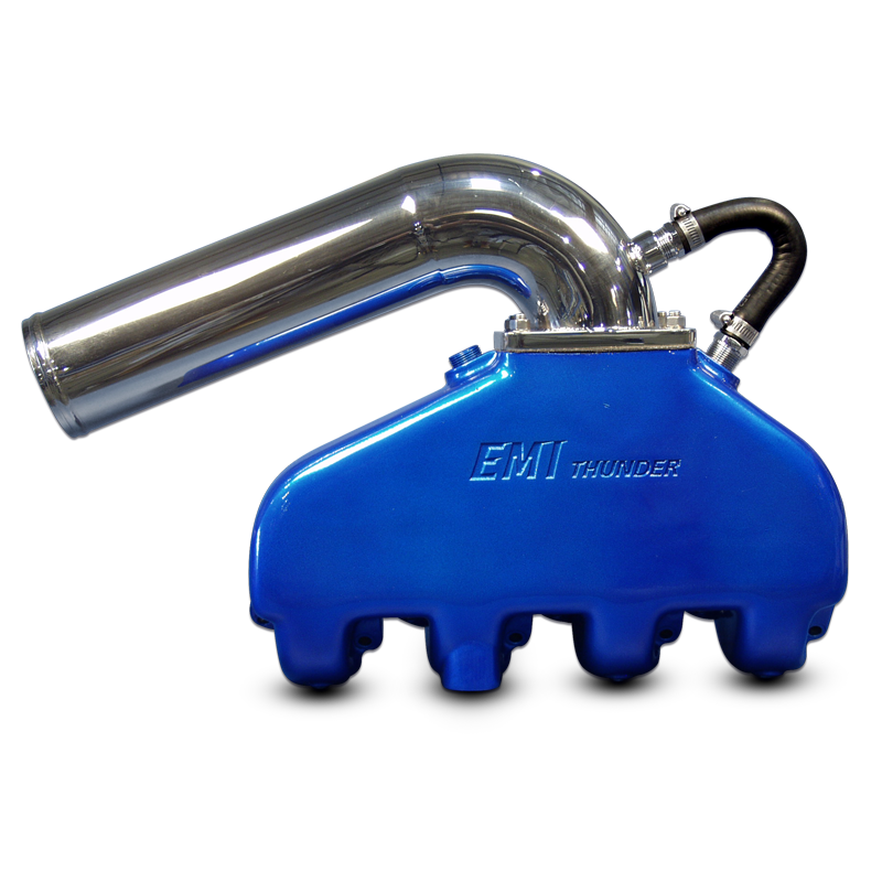 EMI Thunder Exhaust System - BB Chevy with High Perf SS Risers