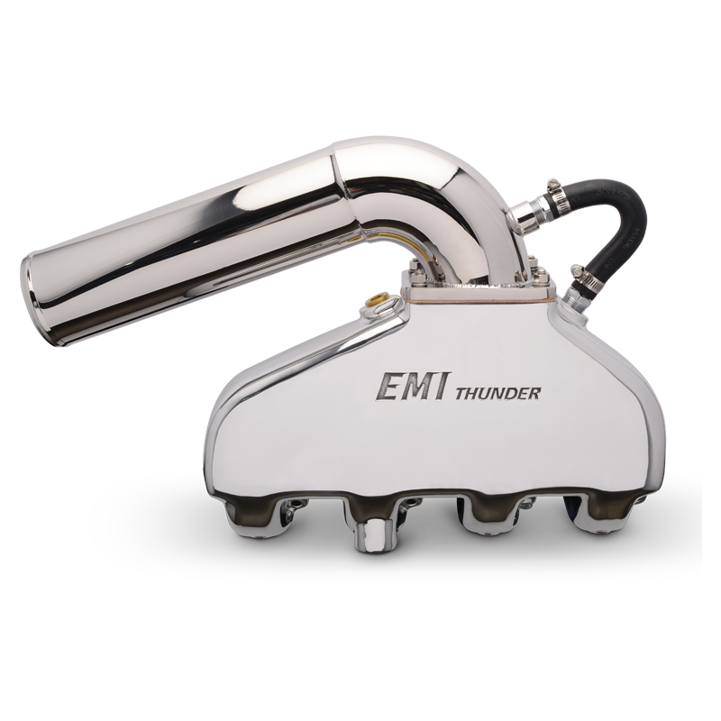 EMI Thunder Exhaust System - BB Chevy with High Perf SS Risers