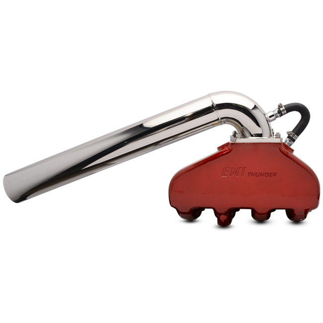 EMI Thunder Exhaust System - BB Chevy with SS Hi Performance Dry Pipe