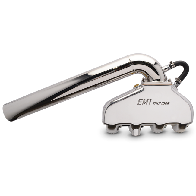 EMI Thunder Exhaust System - BB Chevy with SS Hi Performance Dry Pipe