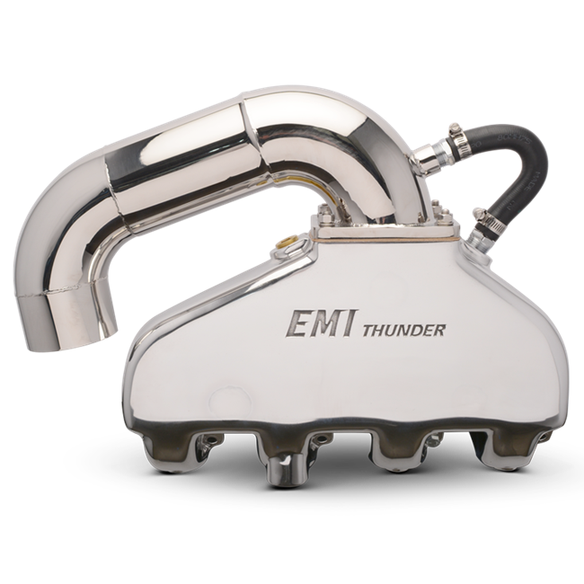 EMI Thunder Exhaust System - BB Chevy with SS Hi Perf S - Pipe Kit