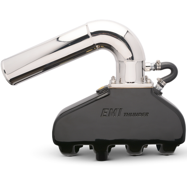EMI Thunder Exhaust System - BB Chevy +3" Taller Risers