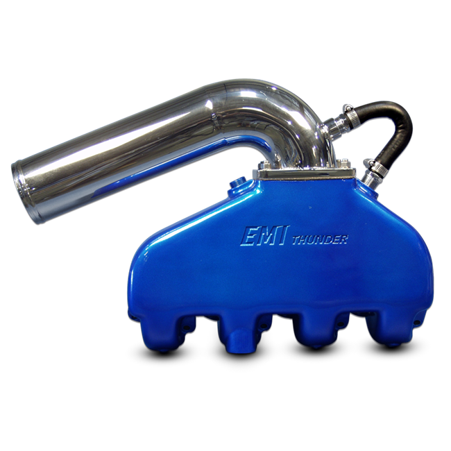 EMI Thunder Exhaust System - Merc 496 Mag / Ho with SS Hi Perf Risers