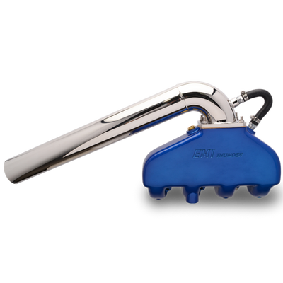 EMI Thunder Exhaust System - 496 Chevy with SS Hi Performance Dry Pipe