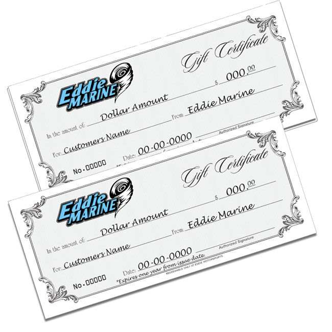 Eddie Marine Gift Card