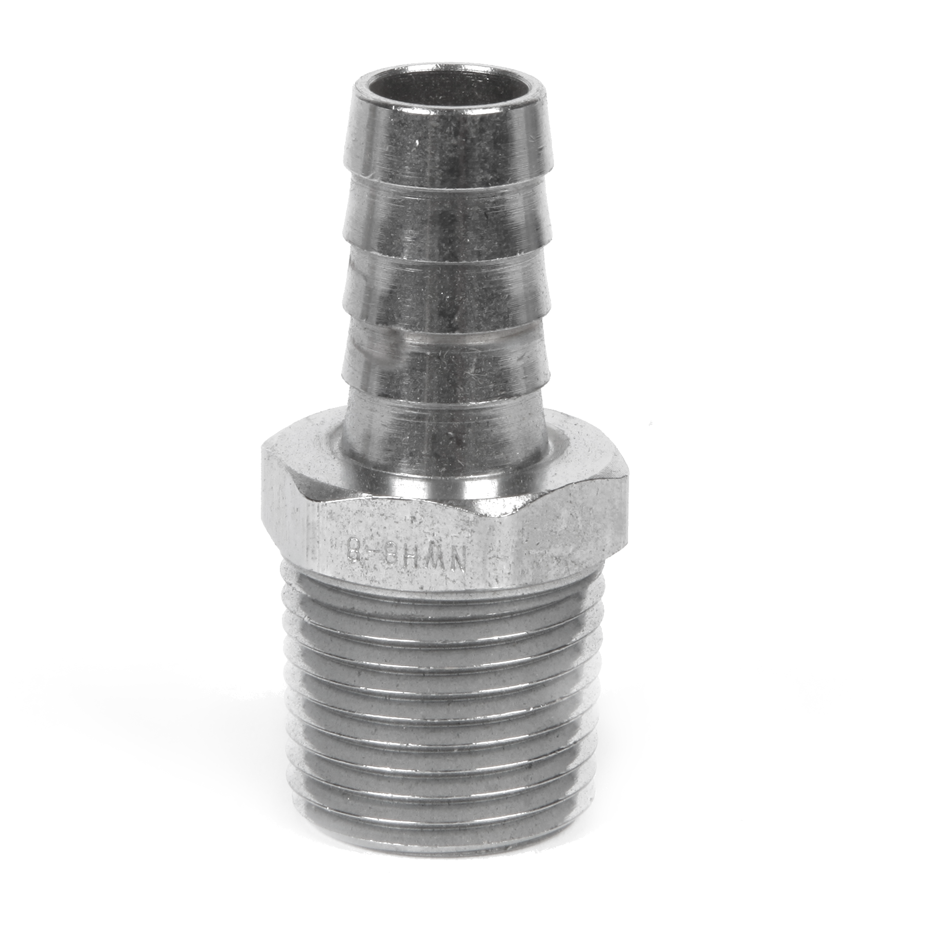 Chrome Brass Fitting 1/2" NPT 1/2" Hose