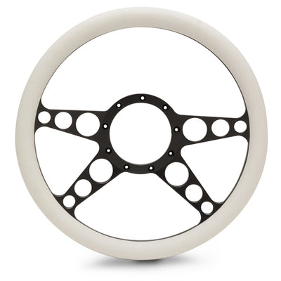 Steering Wheel 4 Spoke Racer Billet Aluminum
