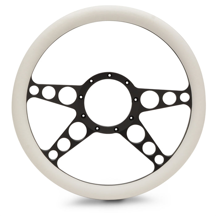 Steering Wheel 4 Spoke Racer Billet Aluminum