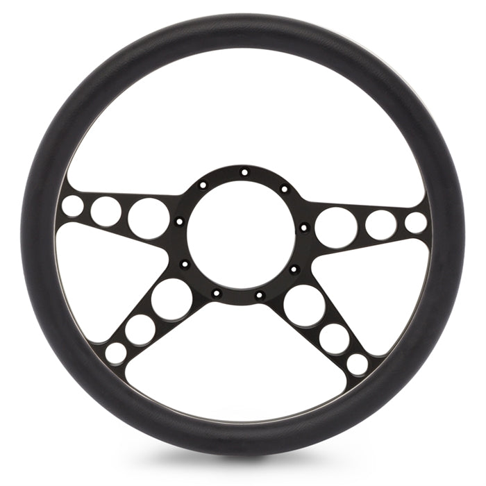 Steering Wheel 4 Spoke Racer Billet Aluminum