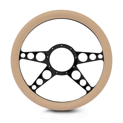 Steering Wheel 4 Spoke Racer Billet Aluminum