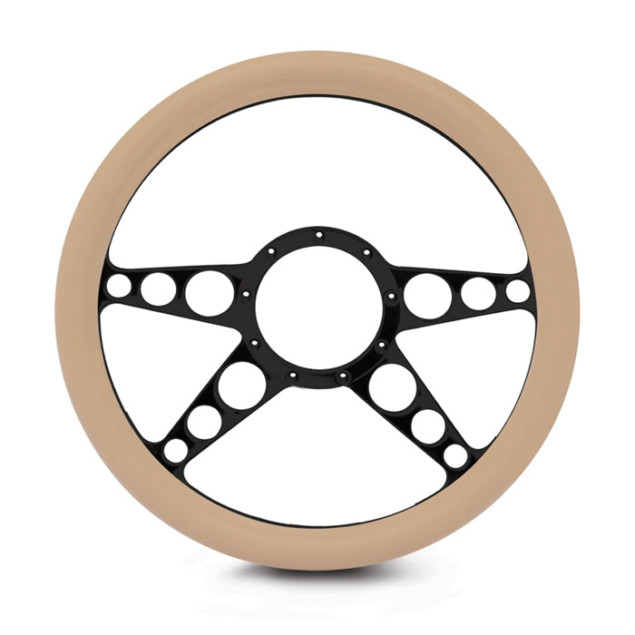 Steering Wheel 4 Spoke Racer Billet Aluminum