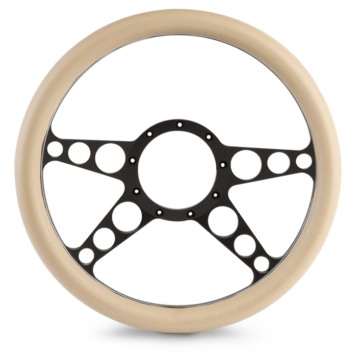 Steering Wheel 4 Spoke Racer Billet Aluminum
