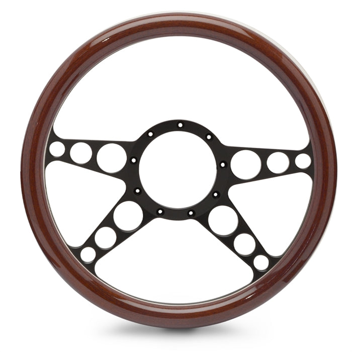 Steering Wheel 4 Spoke Racer Billet Aluminum