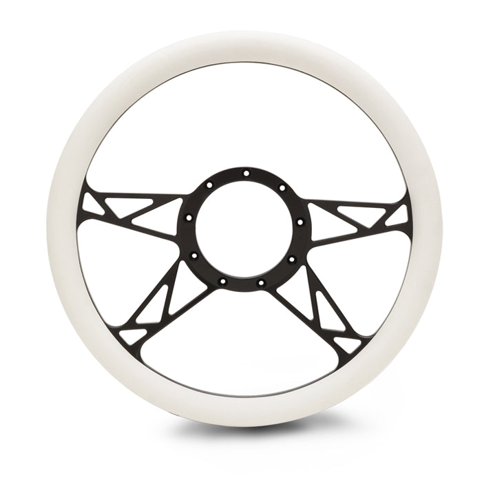 Steering Wheel 4 Spoke Kinetic Billet Aluminum