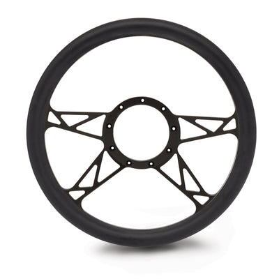 Steering Wheel 4 Spoke Kinetic Billet Aluminum