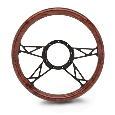 Steering Wheel 4 Spoke Kinetic Billet Aluminum