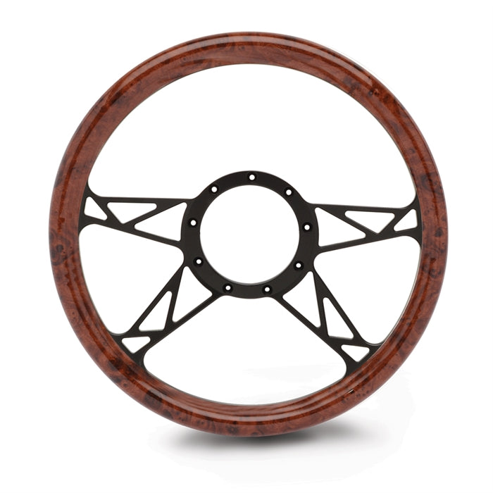 Steering Wheel 4 Spoke Kinetic Billet Aluminum