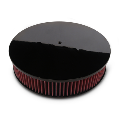 Air Cleaner 14" Round Smooth